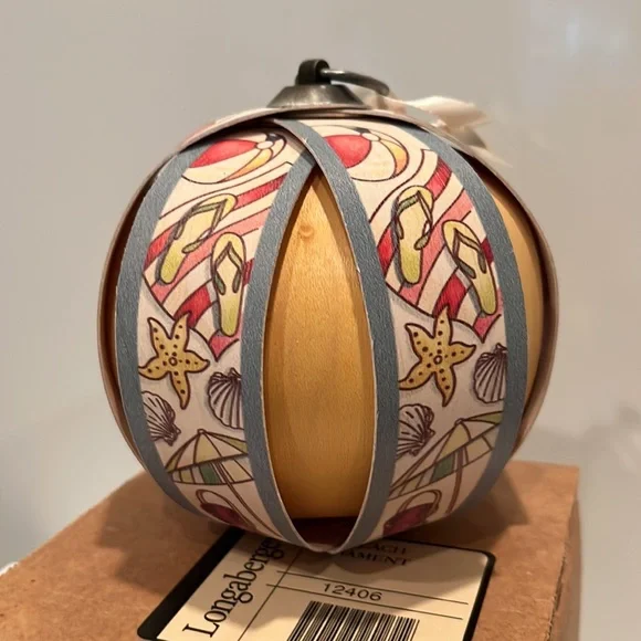 Longaberger Ornament - 2012 Beach Ornament NWT and NIB - Picture 1 of 13